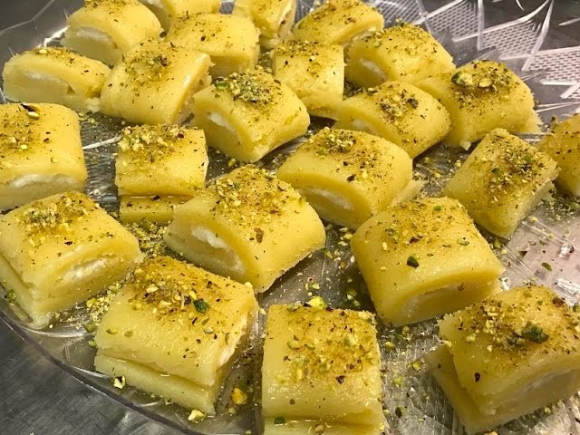 How To Make Halawet El Jibn.Sweet Cheese (حلاوة الجبن)
