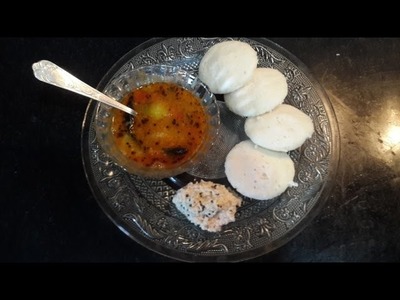 How to make idli sambar at home in hindi