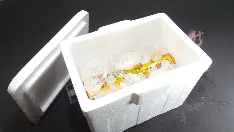 How To Make Mini Air Conditioner - Very Easy and Saving ice