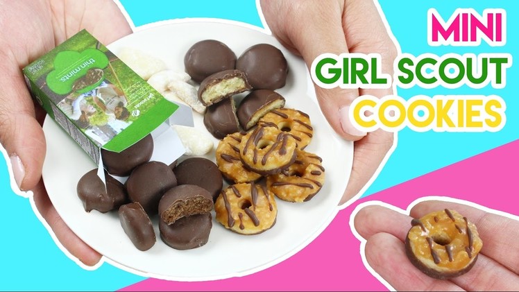How to Make MINI Girl Scout Cookies!