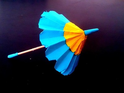 How to make Paper Folding Umbrella