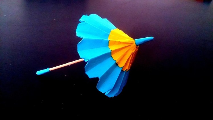 How to make Paper Folding Umbrella