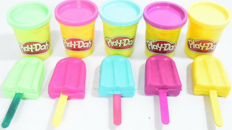 How to Make Play Doh Ice Cream With molds fun and creative for kids by Haus Toys
