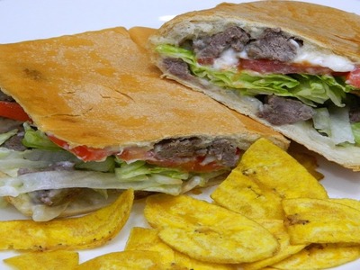 How to make Puerto Rican Style Steak Sandwich or Sandwich de Bistec!