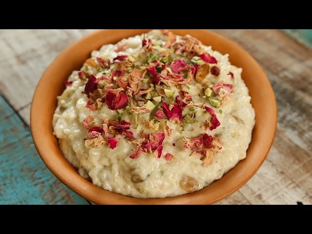 How To Make Rice Kheer | Indian Rice Pudding Recipe | Rice Payasam Recipe | Chef Neelam Bajwa