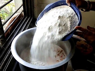 How to make Rice Papad || Chaval ke papad || Tandalache papad