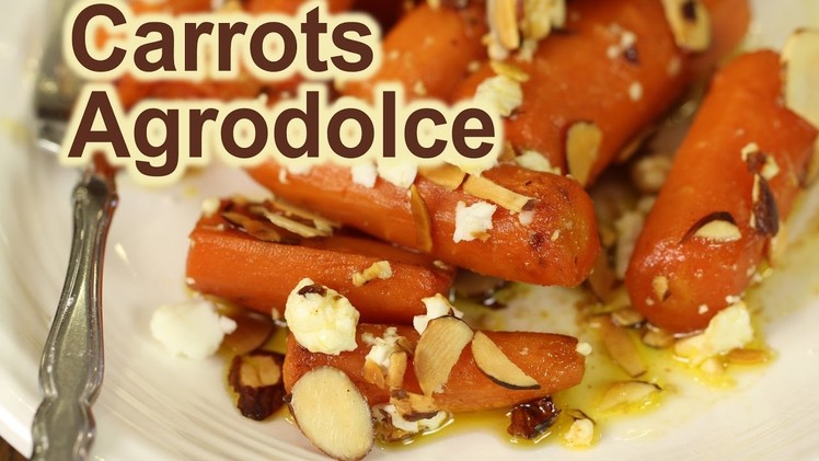 How To Make Roasted Carrots Agrodolce | Sweet and Sour Sauce | Rockin Robin Cooks