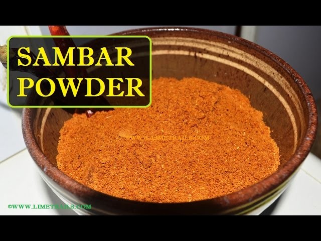 How to make Sambar Powder at home - Amma's Recipe | South Indian Sambar Masala in Hindi