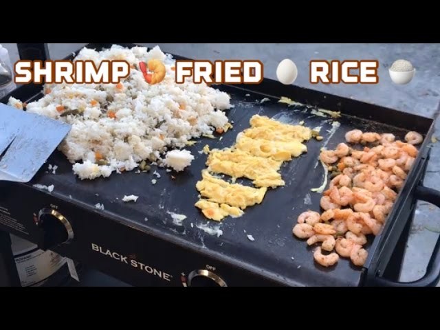 ♨️ How To Make Shrimp Fried Rice On A Blackstone Griddle