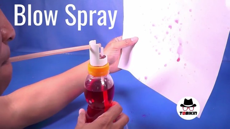 How to Make Simple Blow Paint Spray