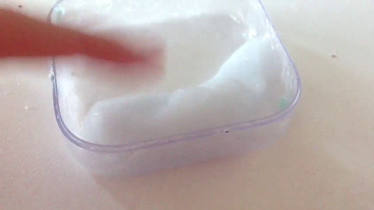 How To Make Slime With Salt,soap,and Toothpaste-Redo