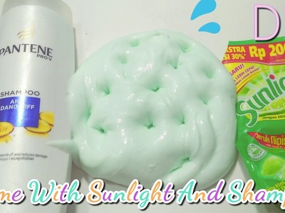 How to make slime with Sunlight And Shampoo - Without borax!