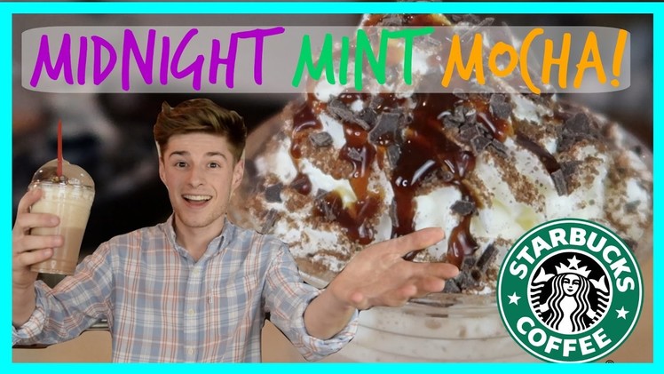 HOW TO MAKE STARBUCK'S MIDNIGHT MINT MOCHA | THURSDAY TRENDING TOPIC | Ryan And Aiden