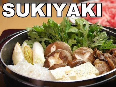How to Make Sukiyaki (Japanese Beef Hot Pot) RECIPE