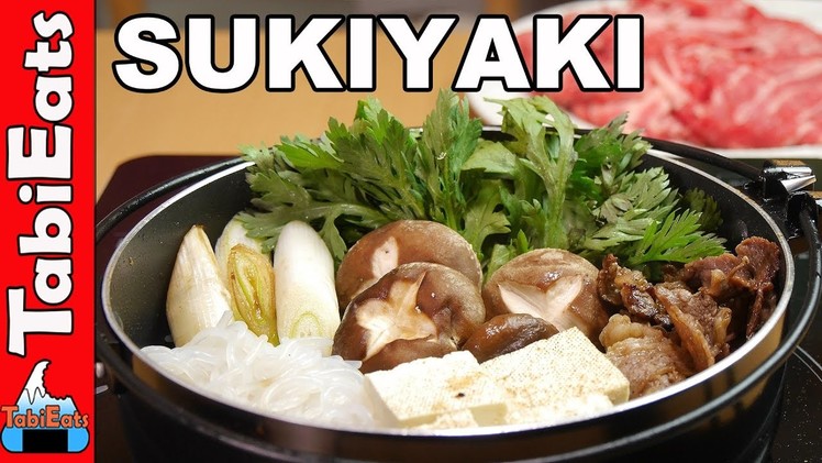 How to Make Sukiyaki (Japanese Beef Hot Pot) RECIPE