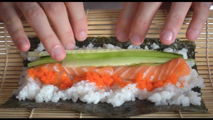 How to Make Sushi: Spicy Tuna and California Roll + Giveaway