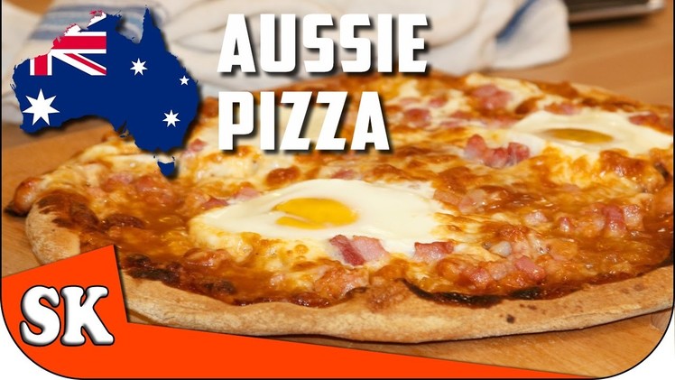HOW TO MAKE THE PERFECT PIZZA - Egg and Bacon Aussie Pizza ????????