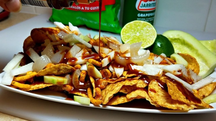 How to make Tostilocos - Mexican Snack Recipe
