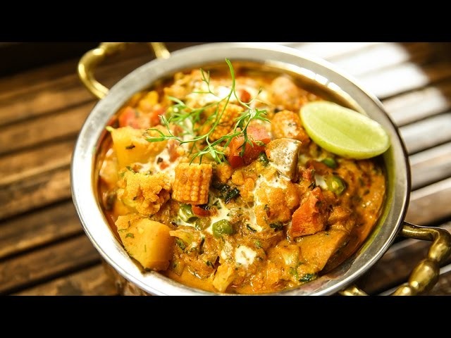 How To Make Veg Handi | Veg Handi Recipe | Restaurant Style Mix Vegetable | Recipe By Varun Inamdar