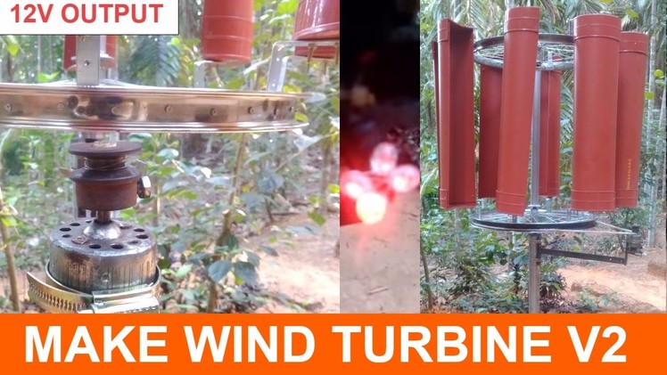 How to Make Vertical Axis Wind Mill | DIY Tutorial for Students