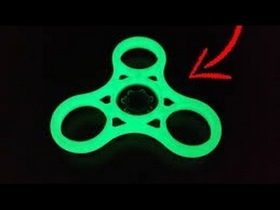 HOW TO MAKE YOUR FIDGET SPINNER GLOW IN THE DARK - 100% WORKS ON ANY SPINNER - 2017