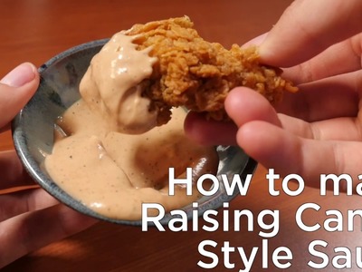 How to make your own version of Raising Cane's sauce
