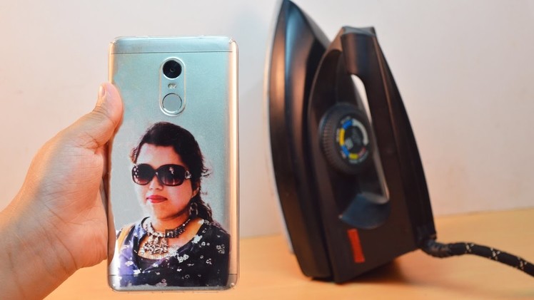 How to Print Your  Photo on Mobile cover at Home - Using Electric Iron