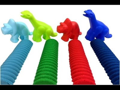 Kinetic Sand Dinosaur Molds How To Make Fun Toys for Children