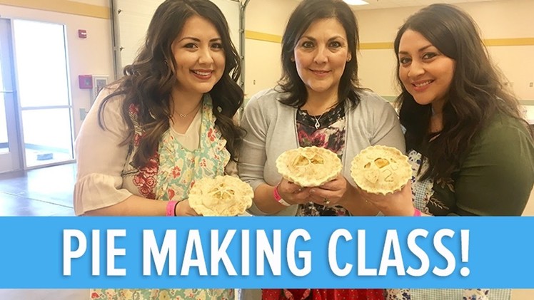 LEARNING HOW TO BAKE A PIE | HOW TO MAKE A PIE | That Reyes Family Vlog