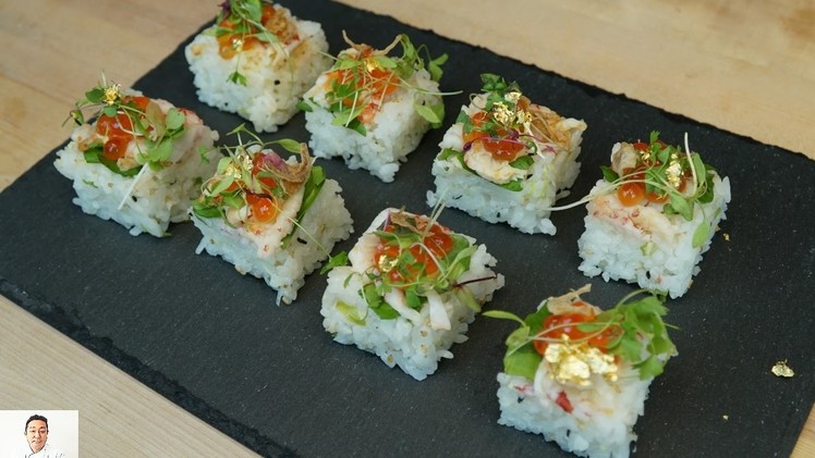 LIVE!! Crawfish Osaka Sushi - How To Make Sushi Series