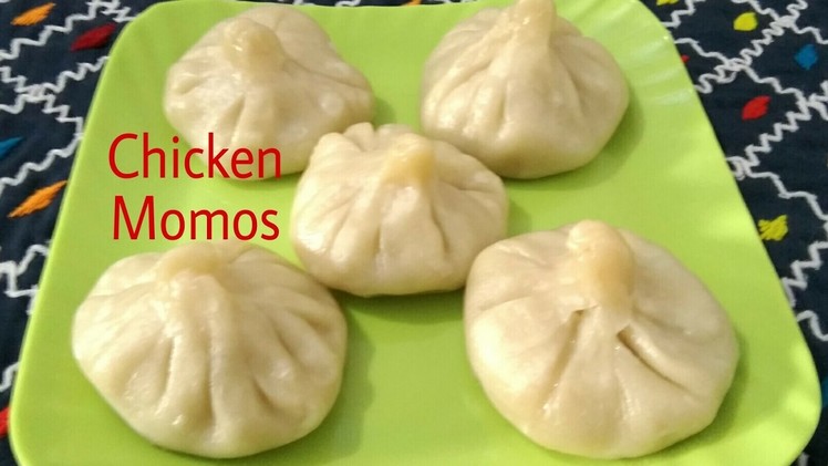 Momo (In Bengali) | How To Make Chicken Momos