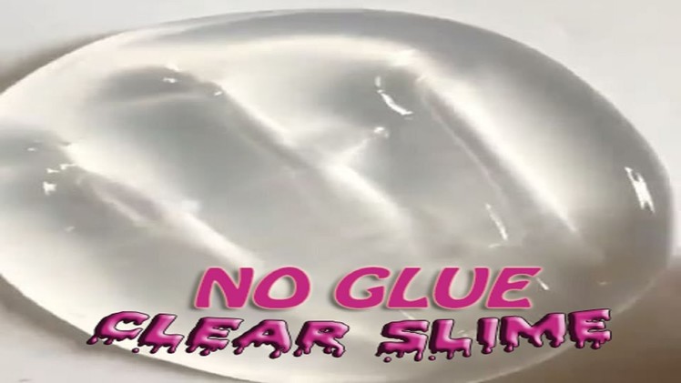 No Glue Clear Slime with Shampoo and Salt, How to make Clear Slime only 2 Ingridients