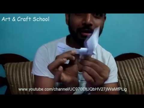Origami Flapping Bird. How to Make a Paper Bird. Its Can Fly Like a Real Bird. Easy Tutorial. DIY