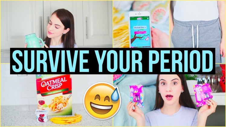 Period Life Hacks EVERY Girl Needs | How to SURVIVE Your Period!