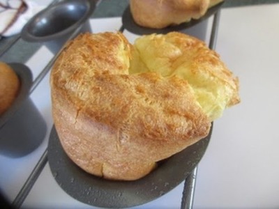 POPOVERS - How to make Basic POPOVERS Recipe