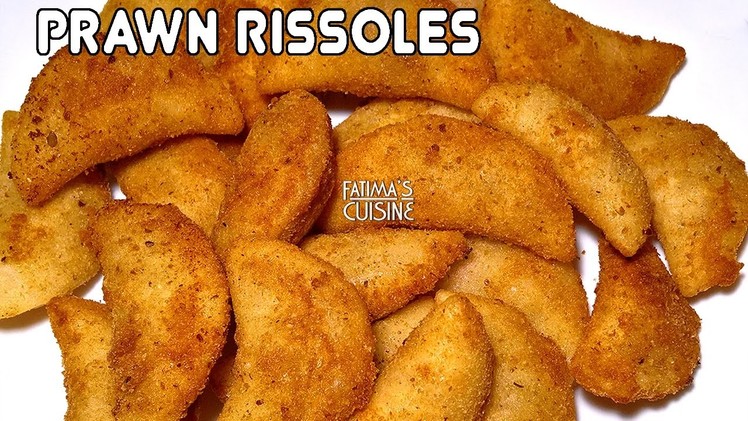 Prawn Rissóis ||* Fatima Fernandes | Shrimp Rissoles | How to make Prawn Rissóis Tasty Goan Snack