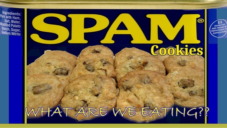 SPAM Cookies?!?! -  WHAT ARE WE EATING?? - How To Make SPAM Cookies - The Wolfe Pit