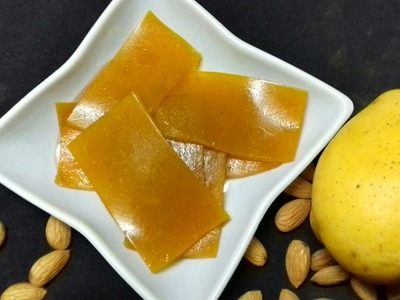 Tasty Aam Papad Recipe | Mango Papad | How To Make Aam Papad | Kids Special Papad.