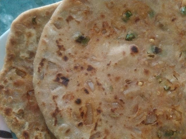प्याज के परांठे | how to make pyaj ka paratha | onion paratha recipe