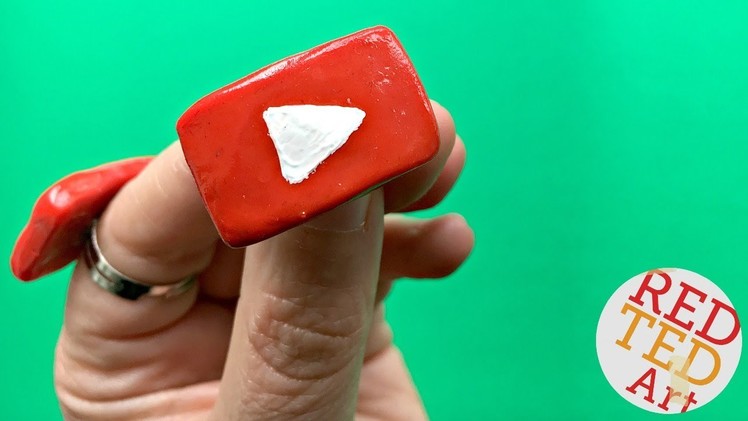 YouTube Play Button RING DIY - Easy How to Make a Ring DIY