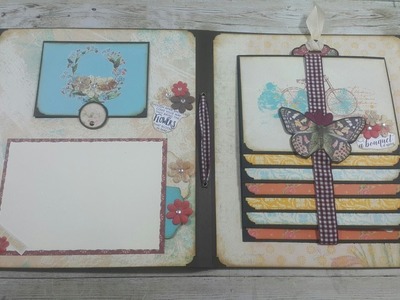# 2 DT on a Whimsical Adventure  using SPRING + EX LIBRIS kit