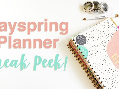 2017 2018 Dayspring Planner | Sneak Peek!