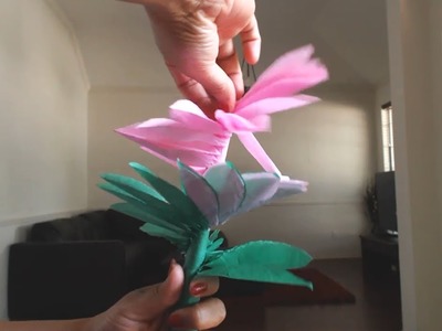 3 quick and easy paper tricks - tissue paper. kite paper