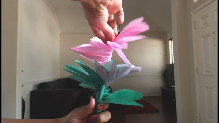 3 quick and easy paper tricks - tissue paper. kite paper