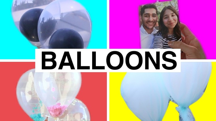 4 Creative Balloon Decorating Ideas
