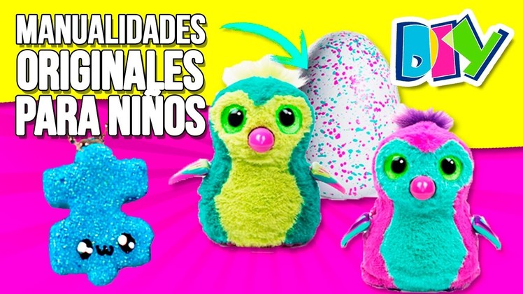 5 Weird DIY's * MaANUALIDADES originales para NIÑOS ✅  Top Tips & Tricks en 1 minuto