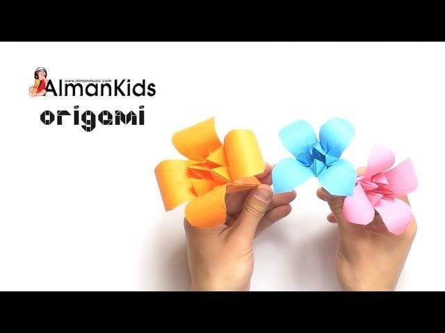 AlmanKids Origami | Giglio di Carta | Lirio de Papel | Lily Flower