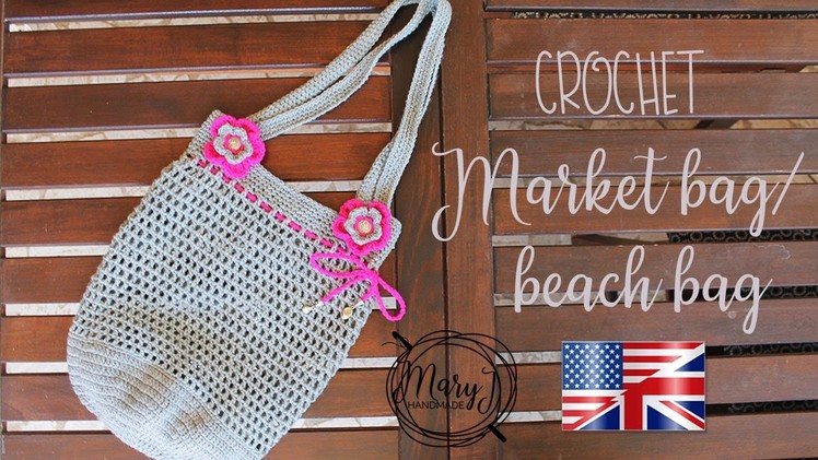Crochet market. beach bag | MARYJ HANDMADE