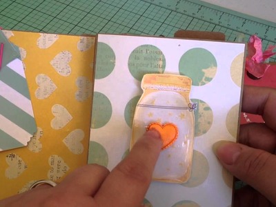 Cute and easy pocket flip book-Lucky Charm