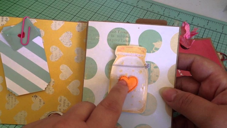 Cute and easy pocket flip book-Lucky Charm